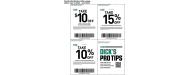 Dick's Coupons - Valid for all 2025